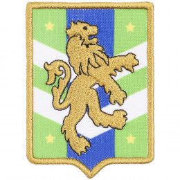 Шеврон с полноцветной печатью на заказ Kappa