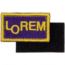 Шеврон вышивной на липучке на заказ Zeta