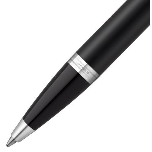Ручка шариковая Parker IM Essential Muted Black CT, черная