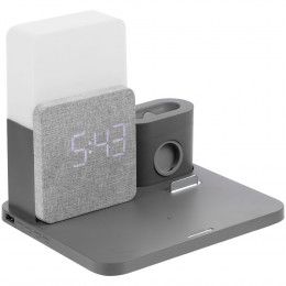 Зарядная станция с часами и подсветкой Large Charge