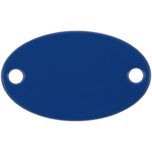 Шильдик металлический Alfa Oval, синий