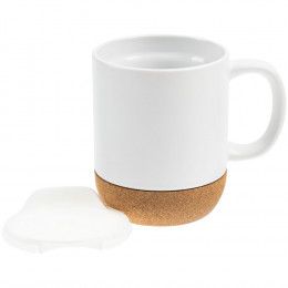 Кружка с пробковой подставкой Corky Walk для сублимационной печати