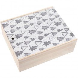 Набор с пледом и бокалами для вина «Снежность»