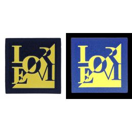 Лейбл светоотражающий Tao