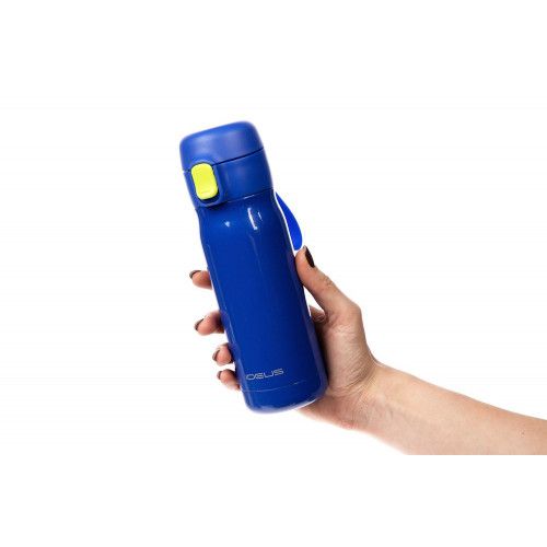 Термобутылка One Touch, синяя