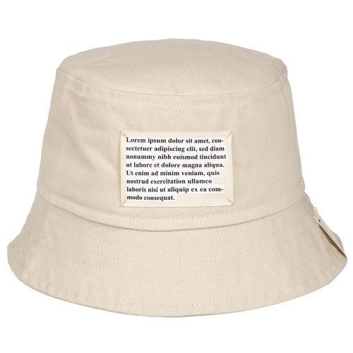 Лейбл хлопковый Doni, XL, неокрашенный