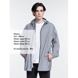 Парка Manifest из светоотражающей ткани