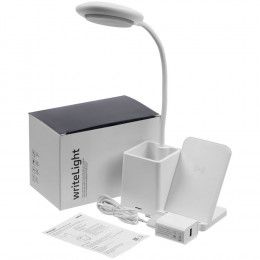 Лампа с органайзером и беспроводной зарядкой writeLight