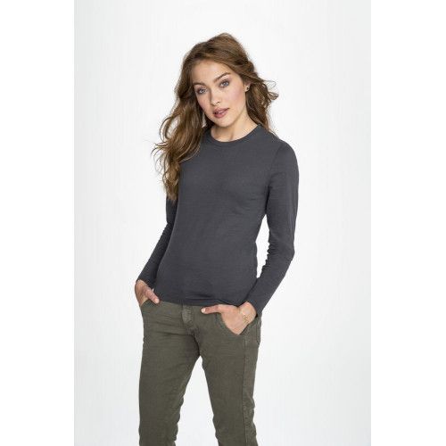 Футболка с длинным рукавом Imperial LSL Women, красная