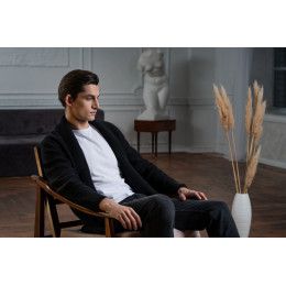 Кардиган мужской с пуговицами Free Flow