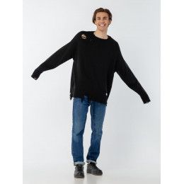 Джемпер оверсайз унисекс Grunge в сумке