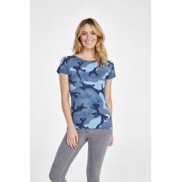 Футболка женская Camo Women 150 камуфляж