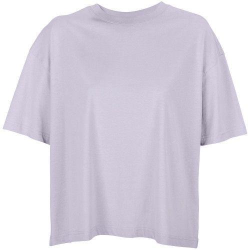 Футболка оверсайз женская Boxy Women, сиреневая