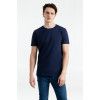 Футболка мужская T-bolka Stretch Light, темно-синяя (navy)