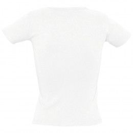 Футболка женская с круглым вырезом Lady 220 белая