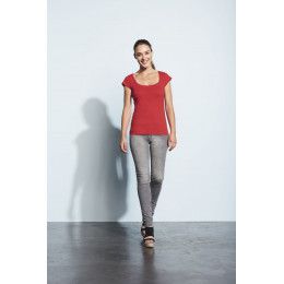 Футболка женская Melrose 150 с глубоким вырезом