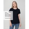 Футболка женская T-bolka Lady, темно-синяя