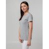 Футболка женская T-bolka Stretch Lady, серый меланж