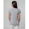 Футболка женская T-bolka Stretch Lady, серый меланж