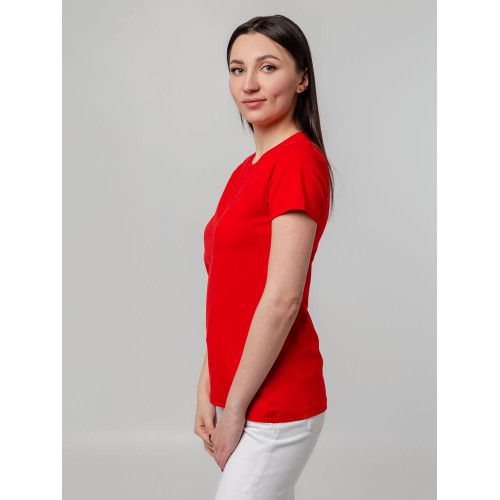 Футболка женская T-bolka Stretch Lady, красная
