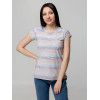 Футболка женская Rayet Lady двусторонняя, оранжевая с фиолетовым