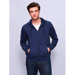 Толстовка мужская на молнии с капюшоном Spike Men