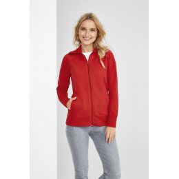 Толстовка женская на молнии Soda 280 белая