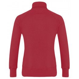 Толстовка женская на молнии Soda 280 красная