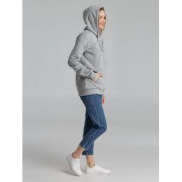 Толстовка на молнии с капюшоном Unit Siverga Heavy