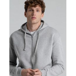 Толстовка на молнии с капюшоном Unit Siverga Heavy