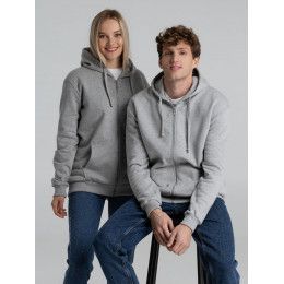 Толстовка на молнии с капюшоном Unit Siverga Heavy