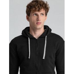 Толстовка на молнии с капюшоном Unit Siverga Heavy