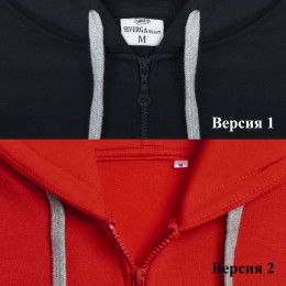 Толстовка на молнии с капюшоном Unit Siverga Heavy