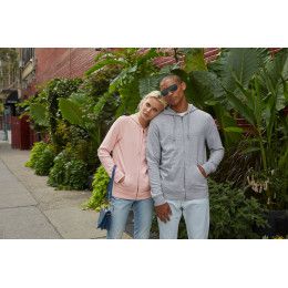 Толстовка на молнии с капюшоном унисекс BNC Inspire (Organic)