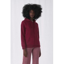 Толстовка на молнии с капюшоном женская Queen