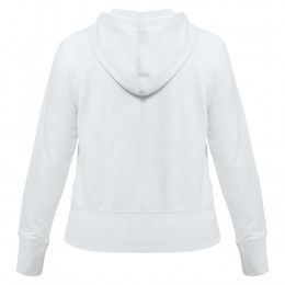 Толстовка женская Hooded Full Zip белая