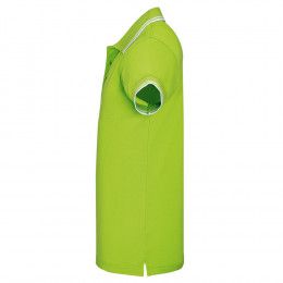 Рубашка поло мужская Pasadena Men 200 с контрастной отделкой