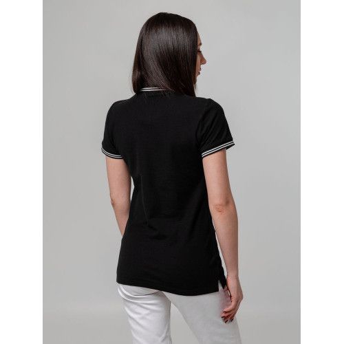 Рубашка поло женская Virma Stripes Lady, черная