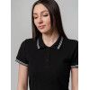 Рубашка поло женская Virma Stripes Lady, черная