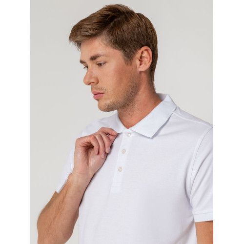Рубашка поло мужская Virma Stretch, белая