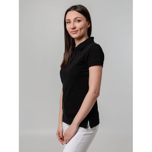 Рубашка поло женская Virma Premium Lady, черная