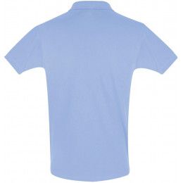 Рубашка поло мужская Perfect Men 180 голубая