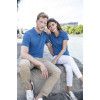 Рубашка поло мужская Perfect Men 180 желтая