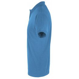 Рубашка поло мужская Perfect Men 180 бирюзовая