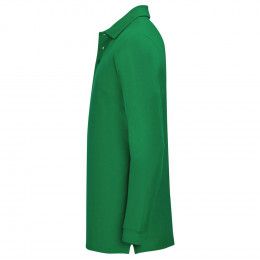 Рубашка поло мужская с длинным рукавом Winter II 210 ярко-зеленая