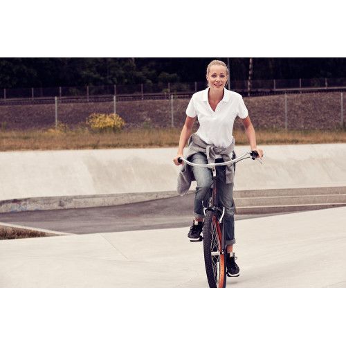 Рубашка поло женская Surf Lady, бордовая