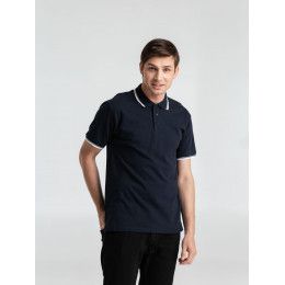 Рубашка поло мужская с контрастной отделкой Practice 270