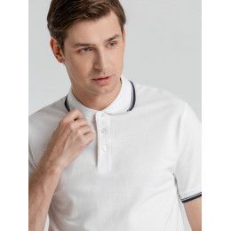 Рубашка поло мужская с контрастной отделкой Practice 270