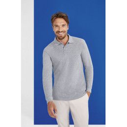 Рубашка поло мужская с длинным рукавом Star 170