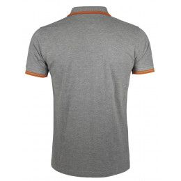 Рубашка поло мужская Pasadena Men 200 с контрастной отделкой